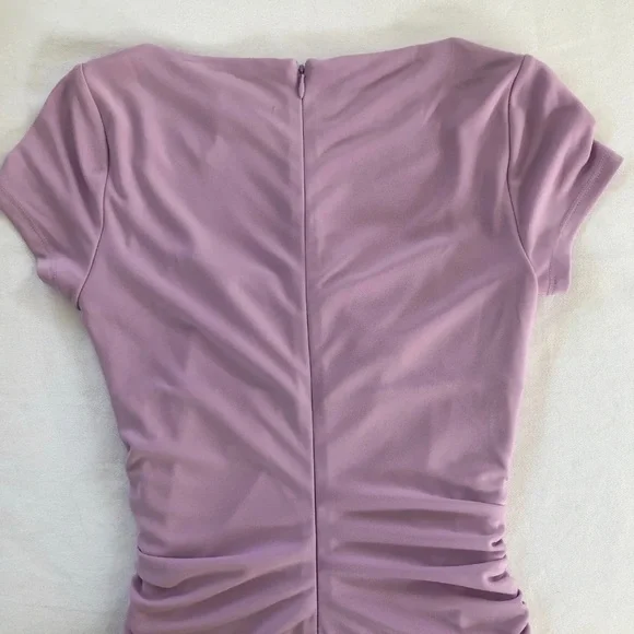 🆕 Cinq á Sept Janis Midi Dress in Lavender Size 6 - Picture 10 of 11